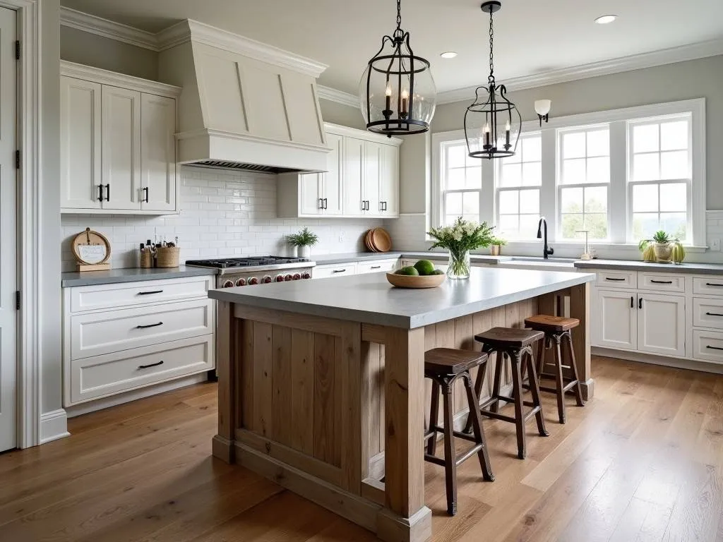 18 Kitchen Island Colors With White Kitchen Decor