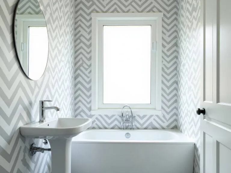 19 Transformative Small Bathroom Wallpaper Ideas