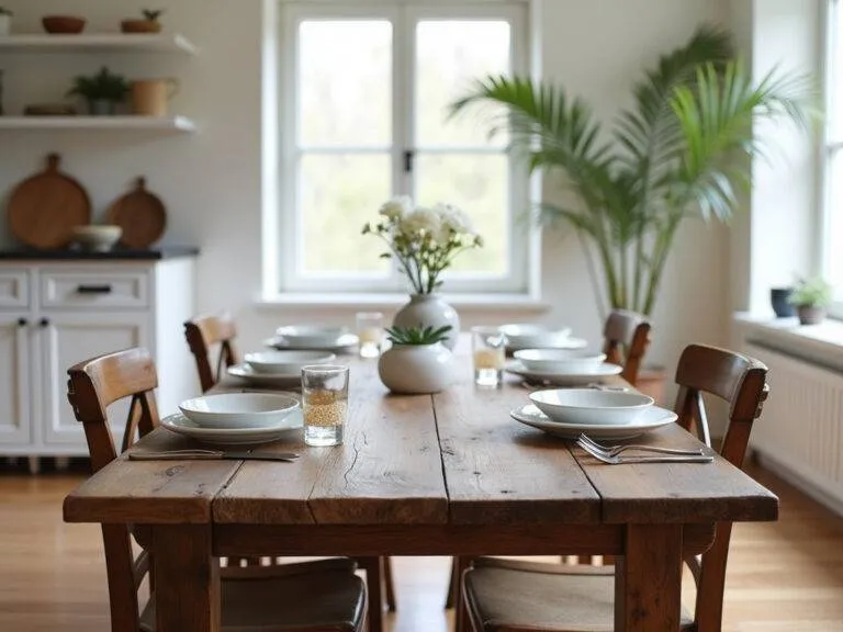 22 Interesting Farmhouse Dining Tables For Your Home