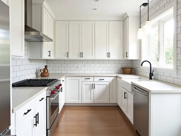 24 Stunning Kitchen Backsplash With White Cabinets Ideas