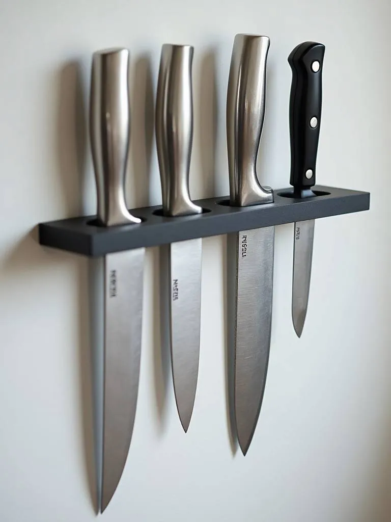 Wall Mounted Knife Rack