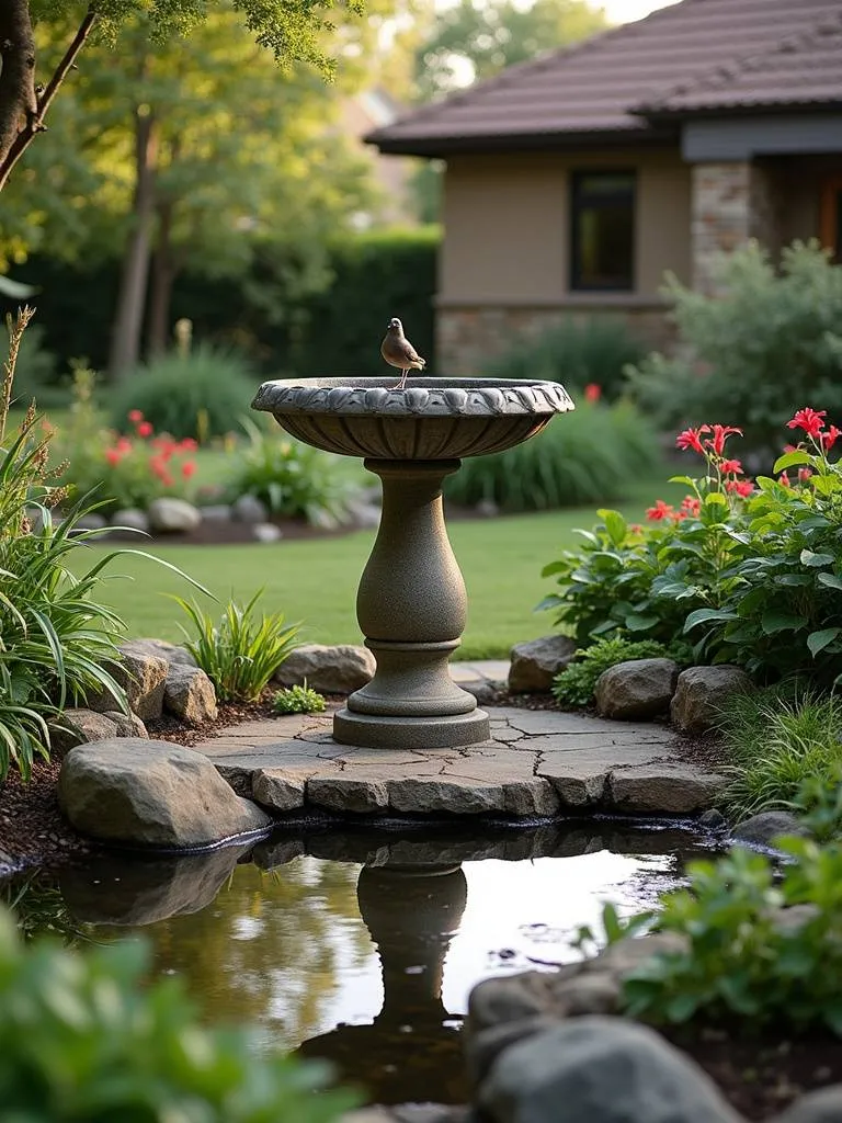 A wildlife-friendly backyard design.