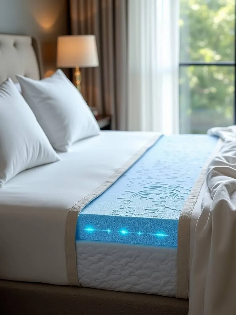 Luxurious temperature-regulating mattress for optimal sleep comfort