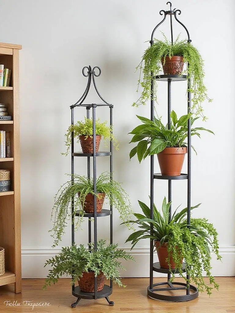 Go Vertical: Maximizing Space with Hanging Baskets & Towers