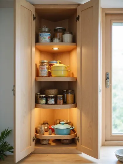 Two-tiered wooden <a href=